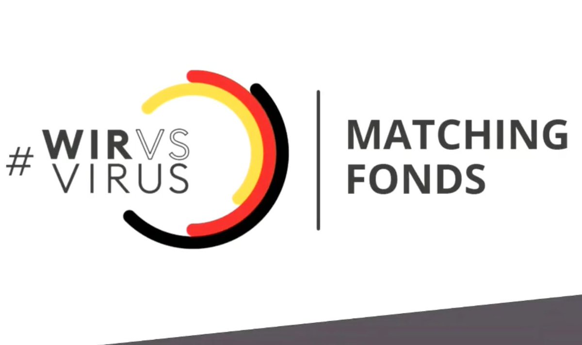 ewingo13's tweet photo. 💸💸💸MATCHING FONDS #WirVsVirusHack 
🔸Iniatorin:innen legen eine Crowdfunding Kampagne an:
🔸Die Crowd (Bürger:innen) können die Campagne finanziell unterstützen
🔹Matching-Fonds wird durch Unternehmen und weitere Geldgeber:innen gefüllt @WirvsVirusHack against #Coronavirus https://t.co/uqiHLYAO6a