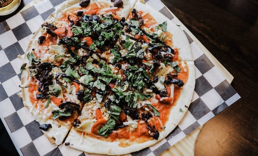 Satisfy your cravings &amp; treat yourself to <a href="/thepizzapress/">The Pizza Press</a>. 
🏃 Take out
📞 Call ahead 407.395.8418 for curbside pick-up
🚙 Delivery through ThePizzaPressWG.com
The full menu is 50% off ONLY at the Winter Garden location. theartofadventures.com/eating-vegan-a…