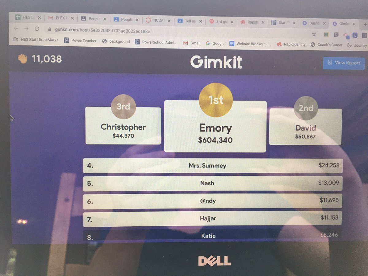 AprilSummey1's tweet photo. Just held a Gimkit live on quadrilaterals and played against my students. So fun! 20 students participated! I also lost. @gimkit gimkit @hescubcats https://t.co/enYGknFQ7A