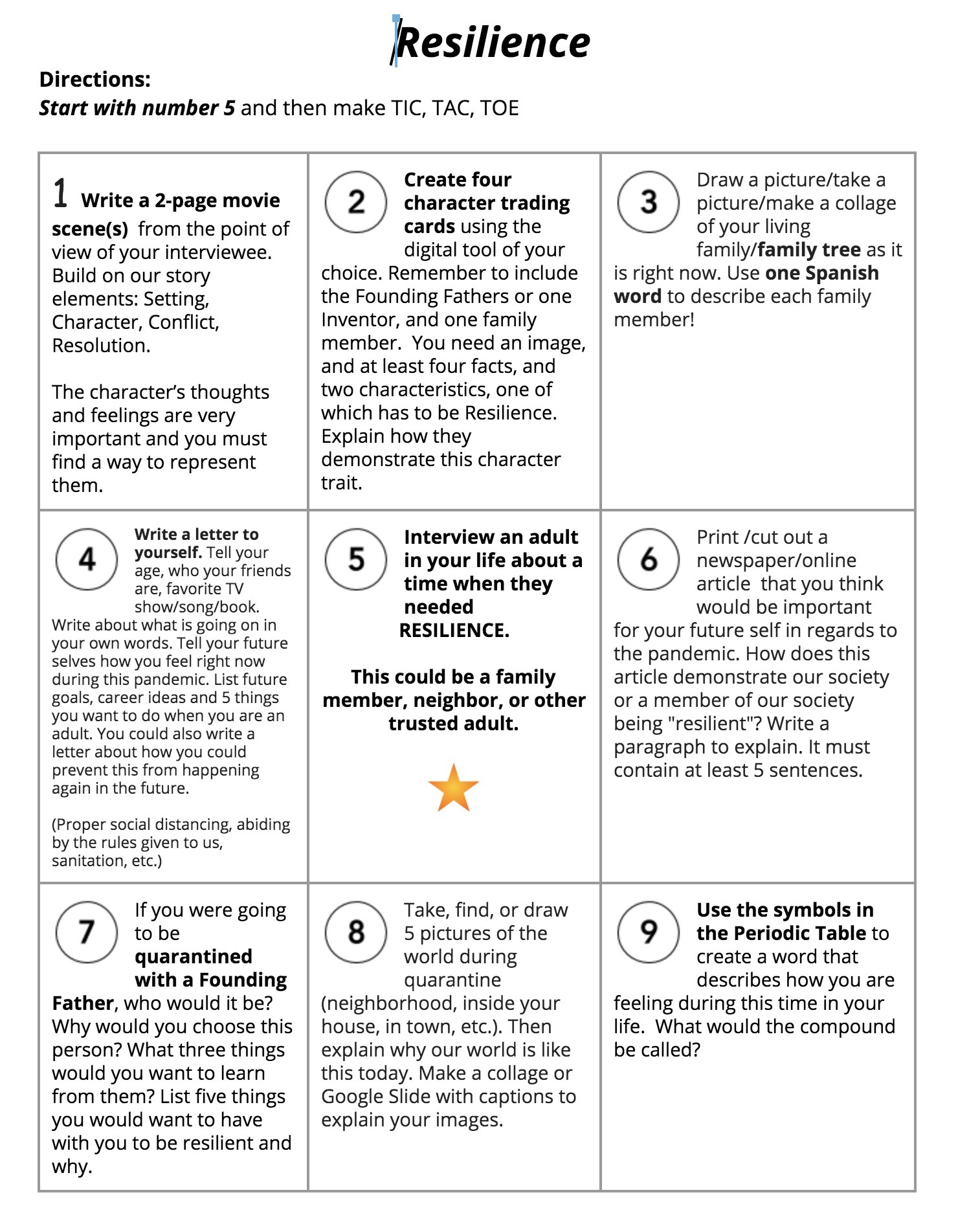 Ryan Sikorski No Twitter Absolutely Love This Activity Created By Mpbielecki And The Teachers Of 7 Green Providing Students Choice Within An Interdisciplinary Model While Still Focusing On Positive Character Traits Well