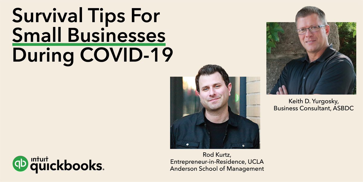 Has your business been affected by COVID-19? Join us tomorrow, March 31 at 1 pm EDT as <a href="/rodkurtz/">Rod Kurtz</a> &amp; <a href="/kyurgo/">Keith Yurgosky</a> show you new ways to engage with customers when you can’t rely on face-to-face interactions. Learn more and register here: bit.ly/3au7FQl