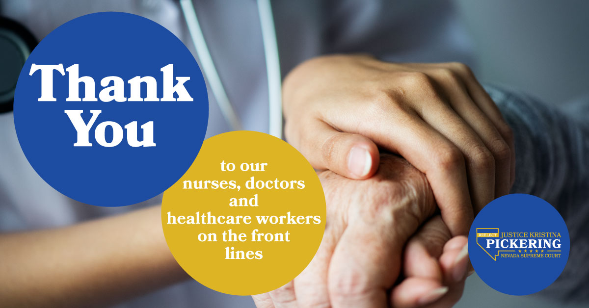PickeringforNV's tweet photo. Thank you Nevada healthcare workers for putting your own health and safety on the line to serve our citizens during the #COVID_19 pandemic https://t.co/DplP8n7Pgb