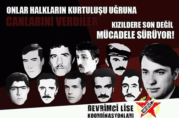 DevIstanbul's tweet photo. Devrimci sosyalist hareketin öncülerinden Mahir Çayan ve Yoldaşları 30 Mart 1972 tarihinde Kızılderede katledildiler direnişi onurlu ve özgür yaşam mücadelesini Devrimci Dayanışmayı bize miras bıraktılar Anıları mücadelemize ışık tutacaktır Kızıldere Son Değil Mücadele Sürüyor. https://t.co/cd61obJRQp