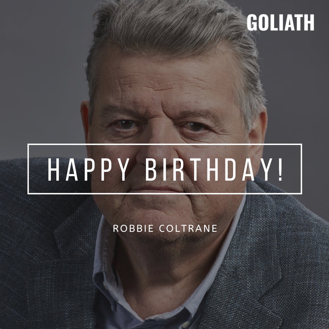 Goliath_com's tweet photo. Happy 70th birthday to Robbie Coltrane, best known for playing Rubeus Hagrid in the Harry Potter films, as well as roles in GoldenEye, The World Is Not Enough, and Cracker. https://t.co/ZEytE8I9NF
