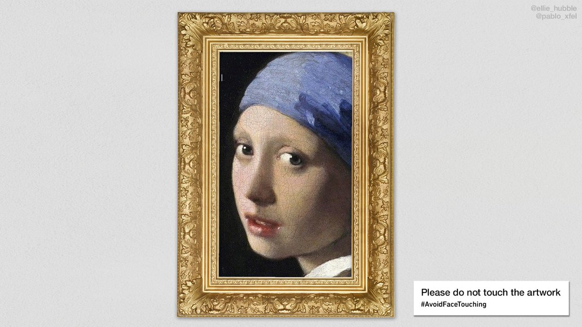 You're a work of art. Let's keep it that way.
#AvoidFaceTouching

Today's <a href="/OneMinuteBriefs/">One Minute Briefs ⏱️</a> in collab. with <a href="/pablo_xfel/">Pablo</a> (with a little help from the birthday boy #VincentVanGogh)