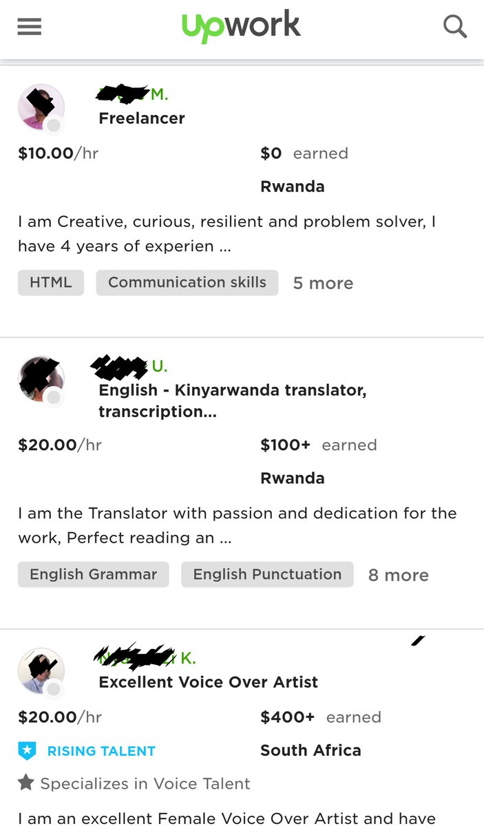 20 possible ONLINE opportunities, any rwandan can use to earn some extra money. 1. UpworkOfficial link:  http://www.upwork.com 