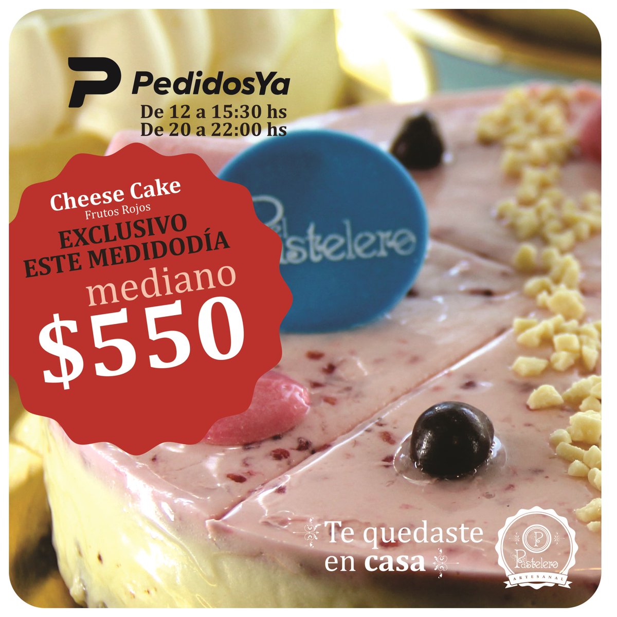 elpasteleroart1's tweet photo. Ponele sabor a este lunes de lluvia 🌧
Bájate la App de @pedidosya
buscanos como El Pastelero Artesanal y aprovechá que hasta el 31/3 Pedidos Ya no cobra el envío
#elpasteleroartesanal #necochea #LlevaPostre https://t.co/bjF3pd8myj