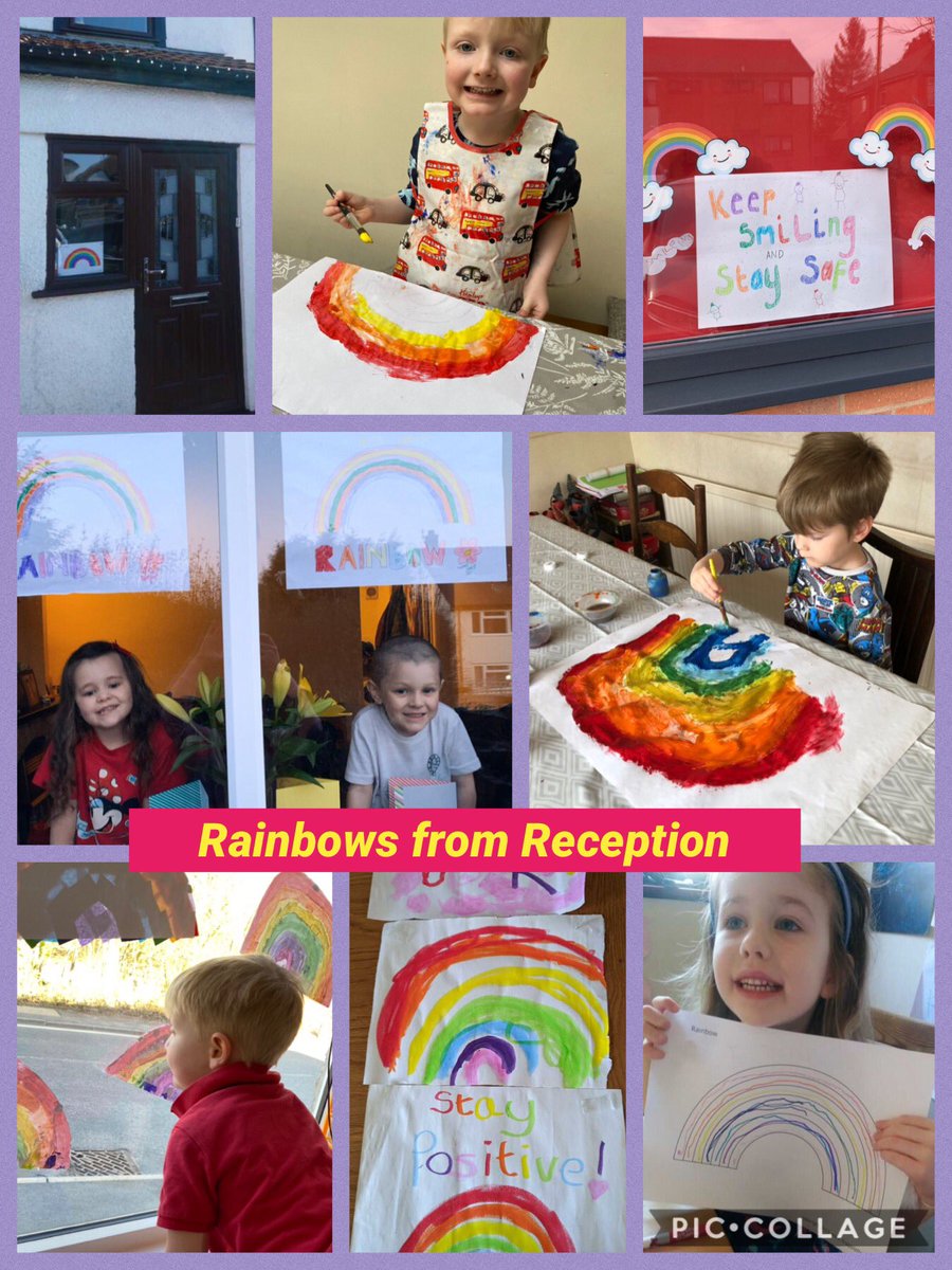 I have loved receiving these pictures over the past few days. 🌈<a href="/HolcombeBrook/">Holcombe Brook PS</a> #EYFS #positivity