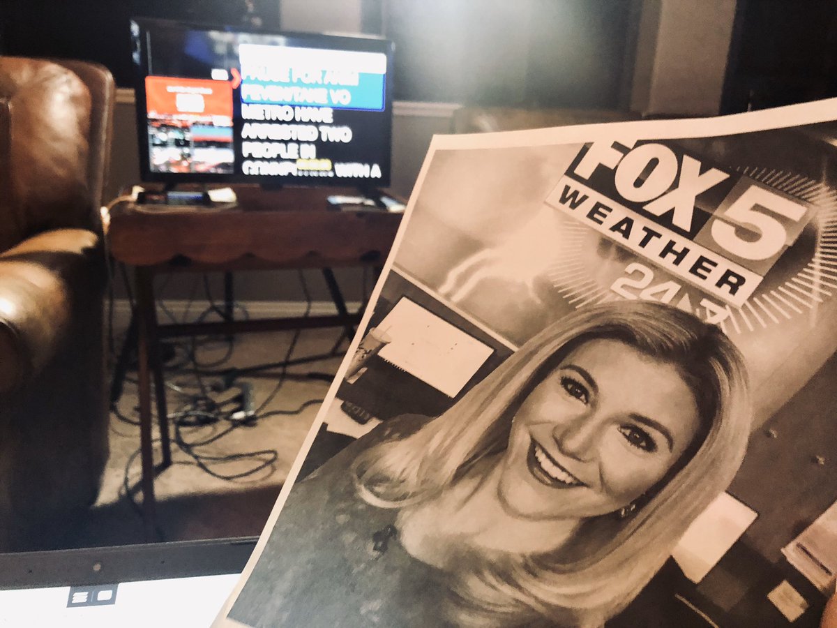 hallfox5's tweet photo. 1st day working from home. Already missing my peeps! @Feven_Kay @CassandraJFOX5 @KenSmithTV https://t.co/pioIHfAMso
