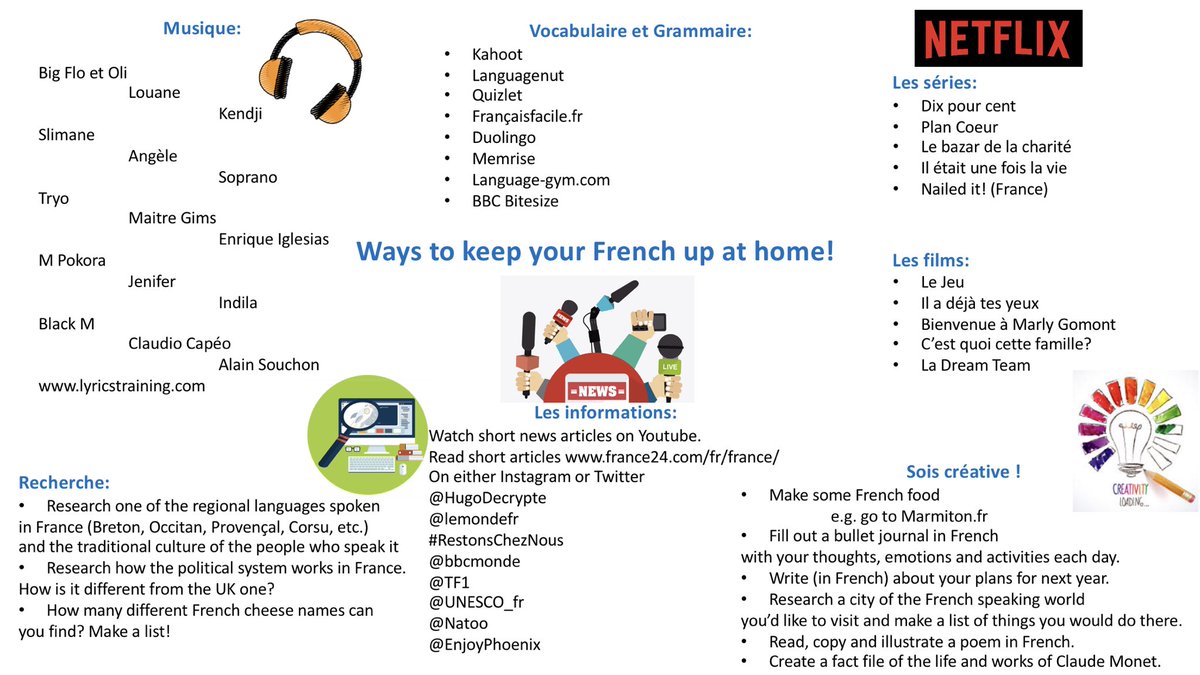 HoltMfl's tweet photo. And for French too, merci @MflCe! #mfltwitterati #edutwitter https://t.co/pIZanNMKhM