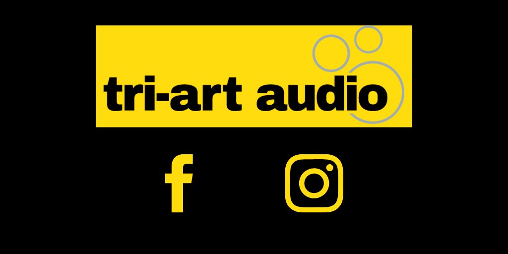 TriArtAudio's tweet photo. Do you follow us on our other platforms as well? You should! Keep up to date on all Tri-Art Audio related news!

#triart #audio #Facebook #Instagram https://t.co/m2lp1Pap3f