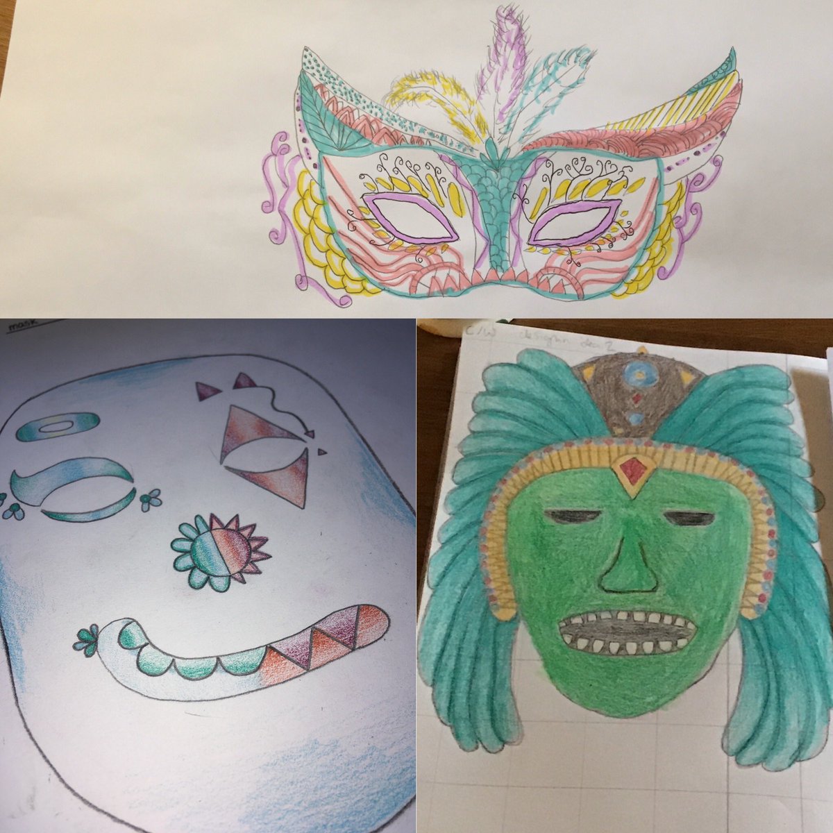 Art at Lutterworth College tweet media