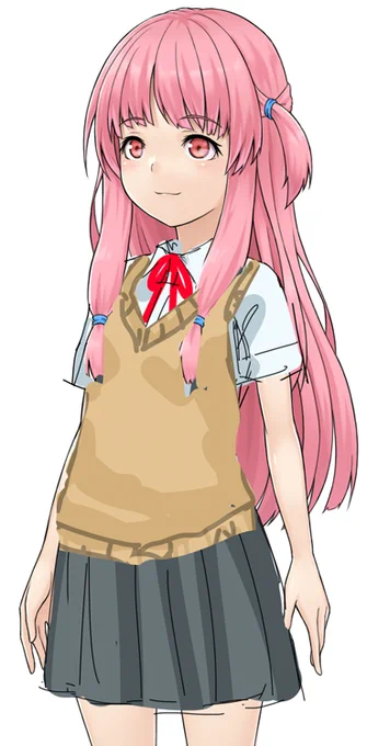 パーツ分けする意味あるのか悩んでるところやであおいー 
