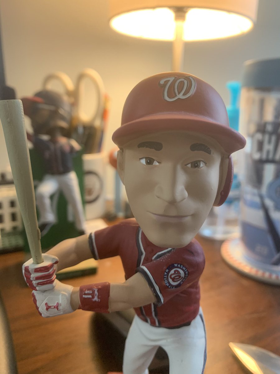 Decided to get all my bobble heads out and set them up on my closet shelf (wife not a fan of having them out and about, especially with our 3yo trying to grab everything he sees). I’ll be documenting that process here. Discovery 1: Ryan Zimmerman 