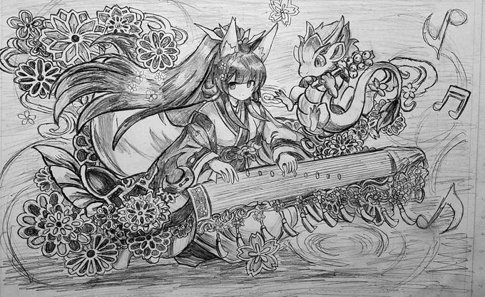 描くネタが尽きた……新しいパズドラの絵でも描くしかないのか……(軽く1週間はかかる)辛いなぁ……
会社が休みになればなぁ…… 