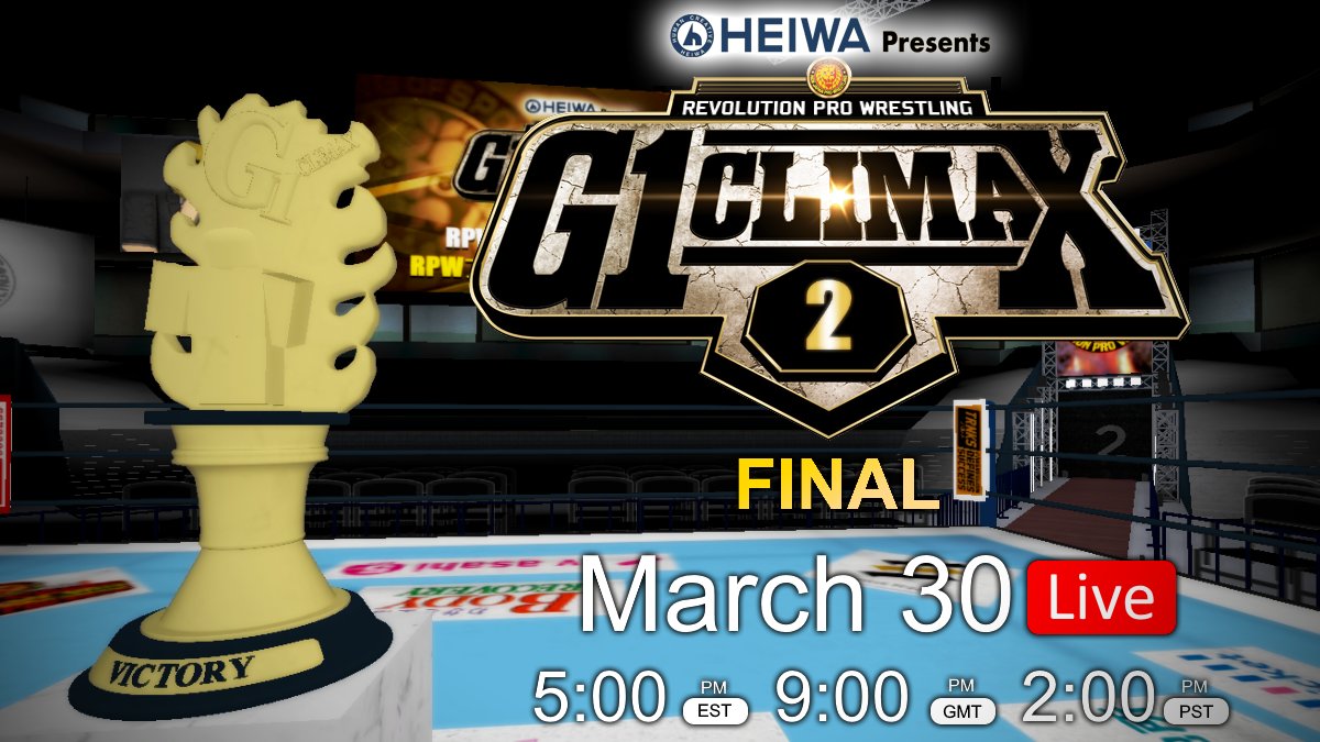 RPWxTRNKS's tweet photo. RPW returns to the Ryōgoku Kokugikan for the G1 Climax finals! Catch us live at your timezone below!
レボリューションプロレスリングがG1クライマックスファイナルの両国国技館に帰ってきました!以下のタイムゾーンでライブをキャッチしてください!
#rpg1 https://t.co/39HOexQ6qc