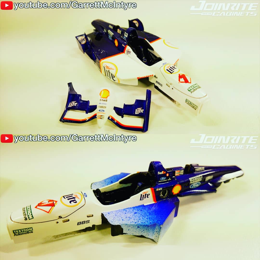 GRM_Joinrite's tweet photo. Rahal Miller Lite🍺Reynard🏴󠁧󠁢󠁥󠁮󠁧󠁿Ford-Cosworth driven by Max Papis🇮🇹, replicating from the 99 Indy race🏁 on the Gold Coast is coming along very well
🏎️1/25 Scale by Revell
🎨TS51 Racing Blue by Tamiya
🎨TS26 White by Tamiya
Gloss Clear Coat by MrHobby
#revell #indycars #teamrahal https://t.co/0WbyxVKXgF