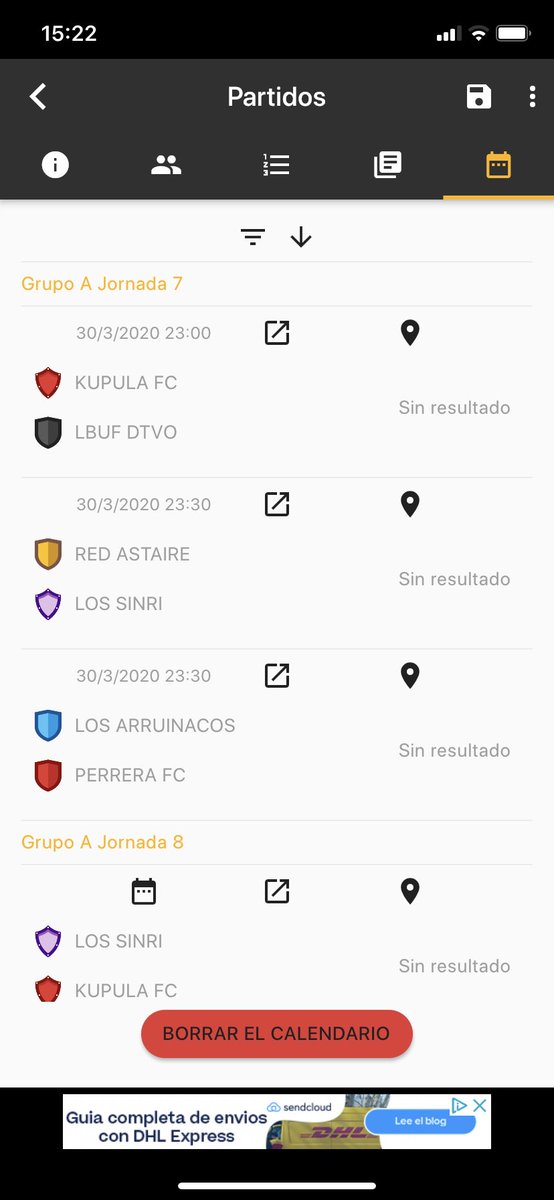 ProTorneo's tweet photo. Hoy se jugará la Jornada 7.
Vamos! https://t.co/9xYBIRRaaW