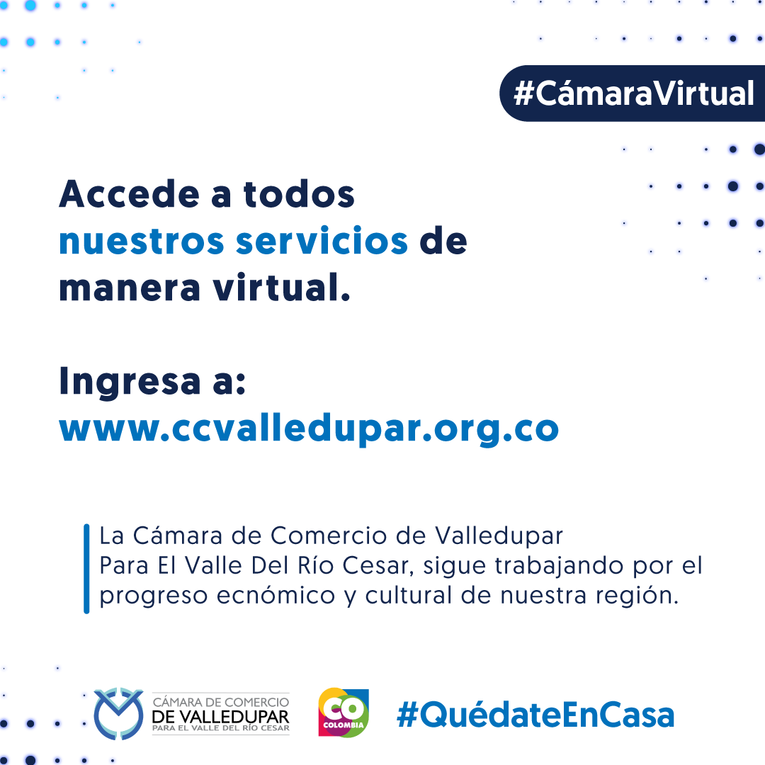 CCVALLEDUPAR's tweet photo. #CámaraVirtual | En estos tiempos difíciles, el equipo de la @CCVALLEDUPAR sigue trabajando desde casa. Recuerda que puedes acceder a nuestros #beneficios de forma virtual. Contáctanos para tener el gusto de atenderte. #QuédateEnCasa #MeCuidoYTeCuido https://t.co/S6GH8BIQRZ