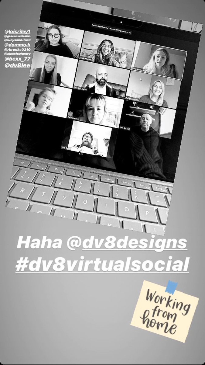 DV8Designs's tweet photo. DV8 virtual social! https://t.co/ITX1mMEEQp