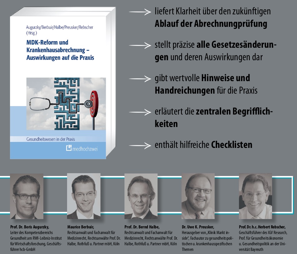 dr_halbe's tweet image. MDK-Reform und Krankenhausabrechnung – Auswirkungen auf die Praxis 

medhochzwei-verlag.de/Shop/ProduktDe…