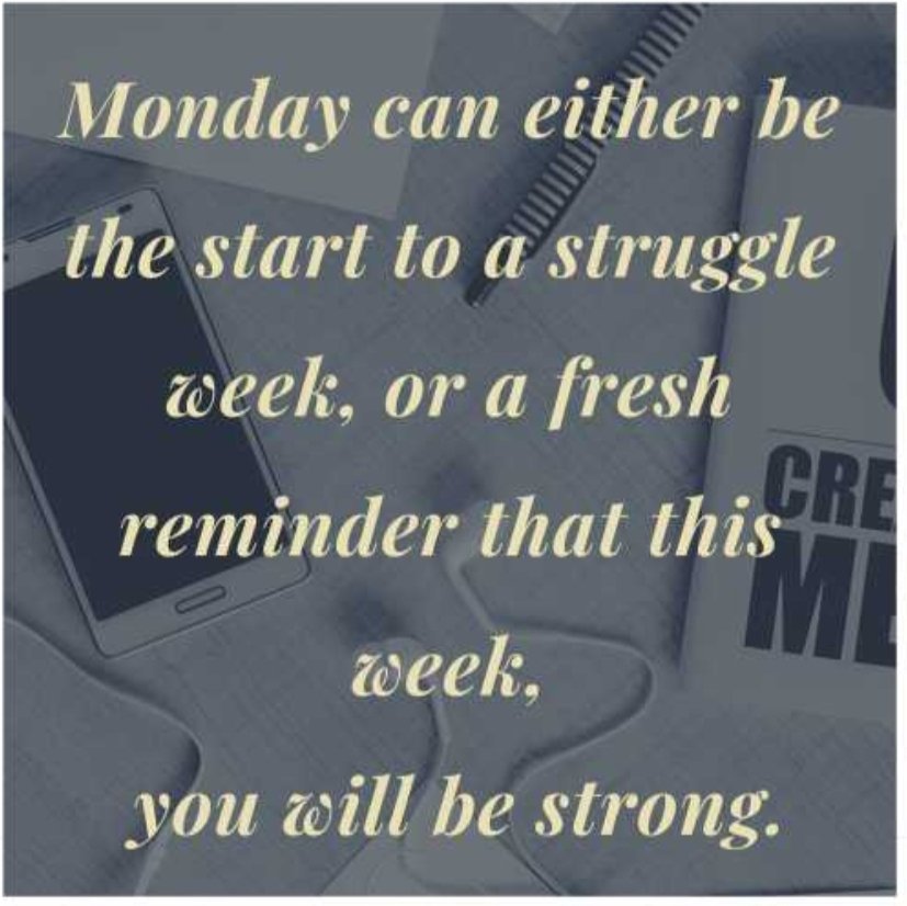 DanicaDreamer's tweet photo. Your choice. Stay motivated.  Be strong. Happy Monday! #mondaymotivation #perspective #staypositive #squashnegativity #makepositivehabits #getpositiveresults #getoutofyourownway #youcandoit #makeithappen #danicadreamer https://t.co/ZapV1IjZov