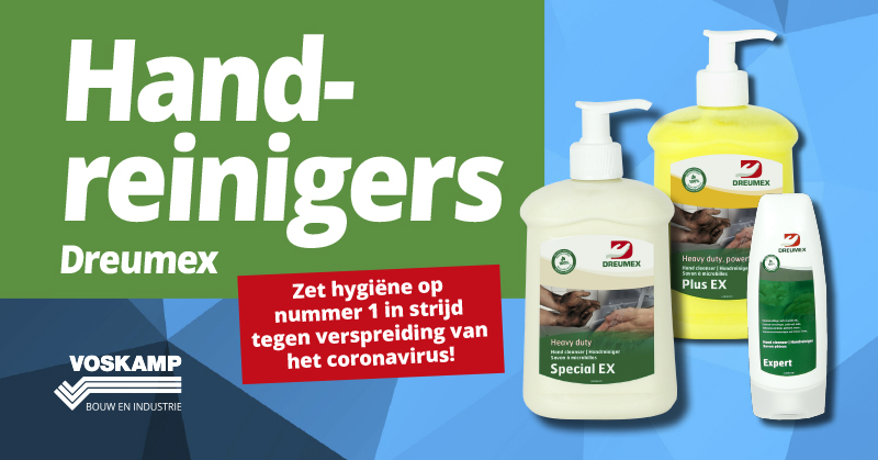 Bestel nu: de handreinigers van Dreumex.
#handzeep #Hygiene 

Kijk op: bit.ly/2w2Jdqc