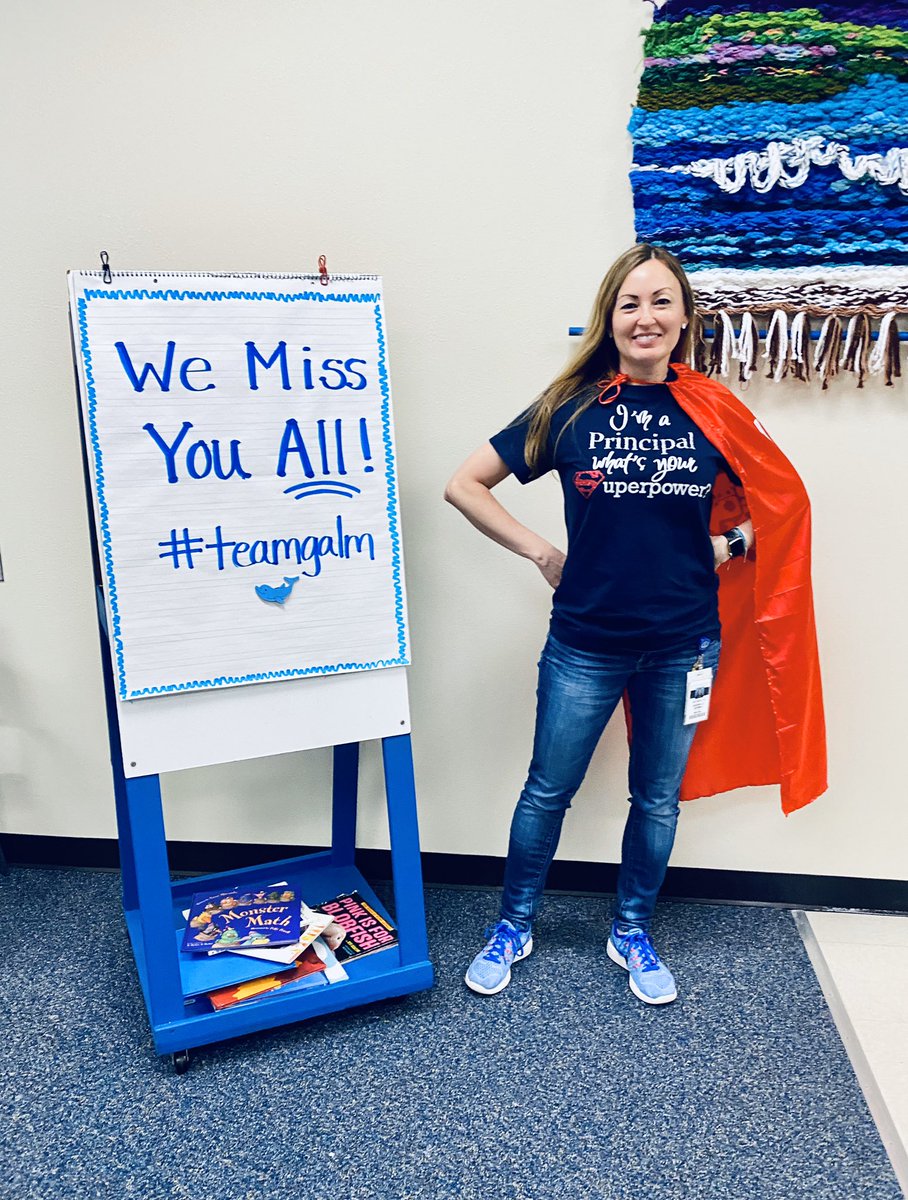 Shout out to all our essential workers in the community! Today we are honoring you with a superhero day! Thank you!!#virtualspiritweek #nisdgalm #galmdolphins