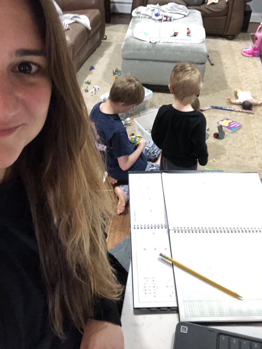 MrsLmadden's tweet photo. Spirit week! Working while these cuties play 😍 #wer1NR #NRCSD https://t.co/YMaEcjgoan