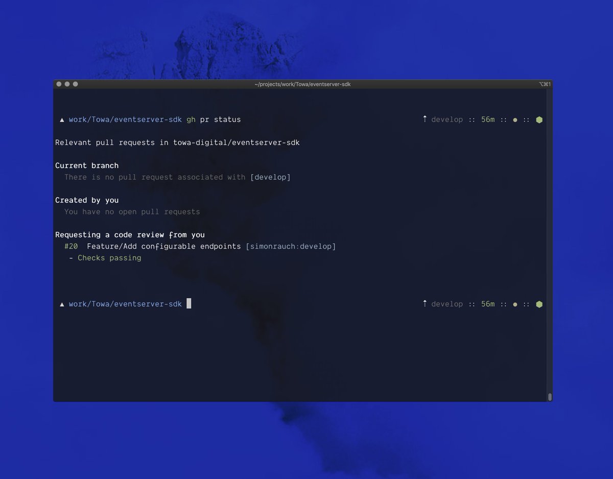 SahinU88's tweet image. Let&apos;s try this :)

#github #githubcli @github