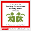 PrimarilyMedia's tweet photo. Whaoo!! It is official! I completed the #MOOCED in reading from @FridayInstitute #teachCabCo #ShineBogerBright #TeamBoger #Corvid_19 #learningfromhome @SarahAReeves12 https://t.co/1lM4DVZocv