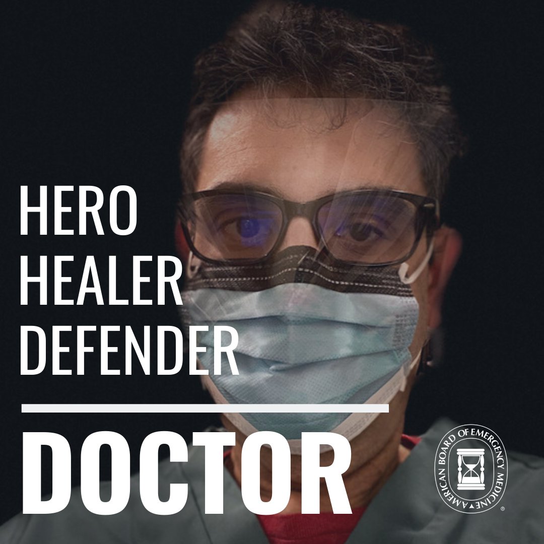 ABEMCert's tweet photo. Today is National #DoctorsDay. @ABEMCert recognizes the courageous and heroic contributions of physicians in service to countless patients and communities. You are true heroes. Thank you! #ThankADoctor #WeStandWithDocs #FacesofEmergencyMedicine https://t.co/kh55272JIk