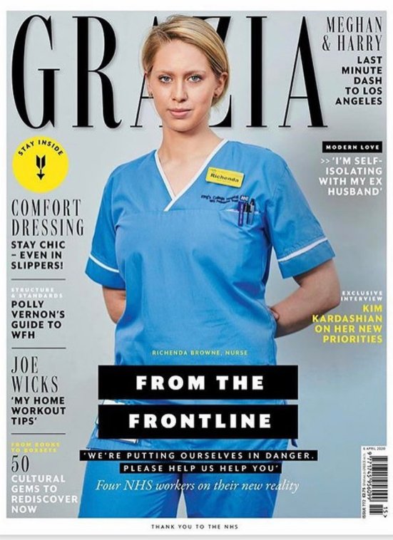 StepneyASMedia's tweet photo. This week's @GraziaUK covers are fantastic texts to use during magazine units. #teammedia #eduqasmedia https://t.co/5gtDcH2kAn