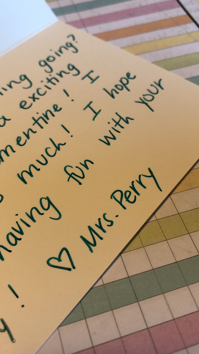I hope the kids have fun getting some snail mail! 📝📫📮✉️💕 <a href="/LakotaEndeavor/">Endeavor Elementary</a> #RocketProud #WEareLakota