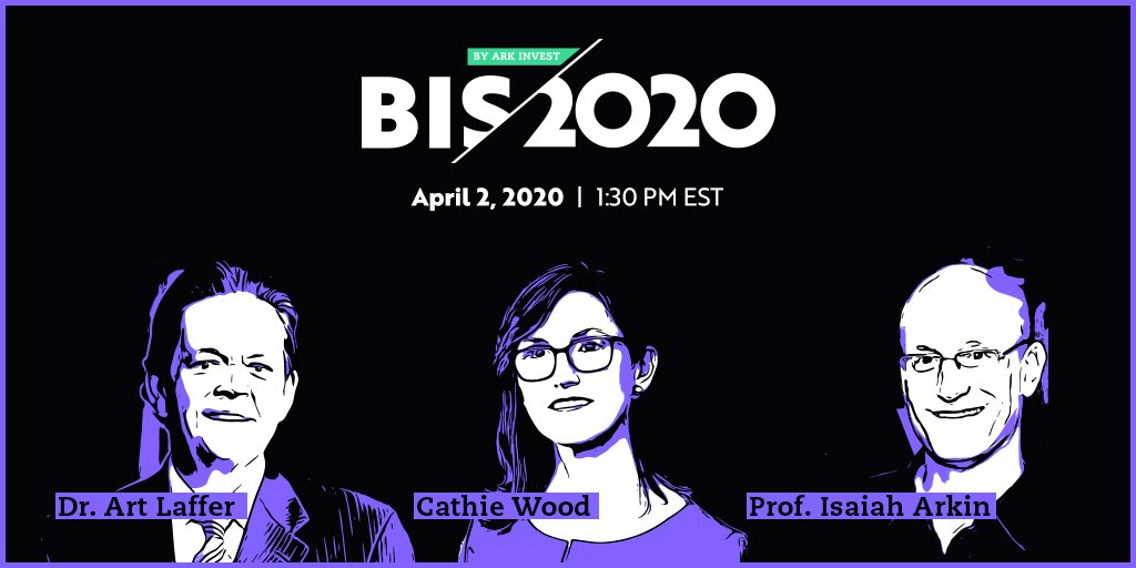 No question is off limits. What do you want to ask our experts? 

Register: arkinv.st/2wMREWZ #BIS2020