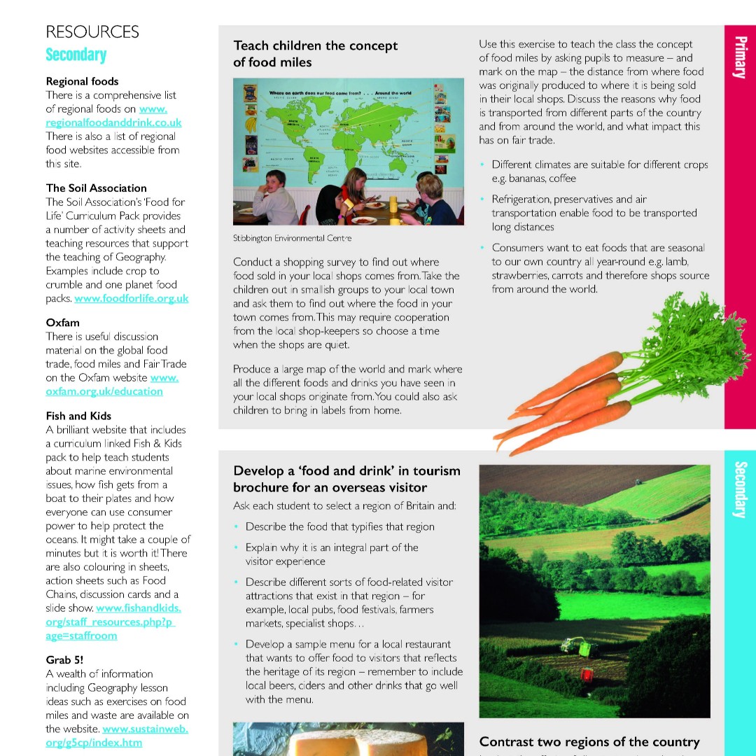 LoveBritishFood's tweet photo. We have Geography today as part of our school guides that can be adapted for some fun home learning. Teach children about regional food and food miles or develop a 'food and drink' guide on food available from your area. #BritishFoodisGreat #Allinthistogether #Funhomelearning https://t.co/Y2N4MspnMT