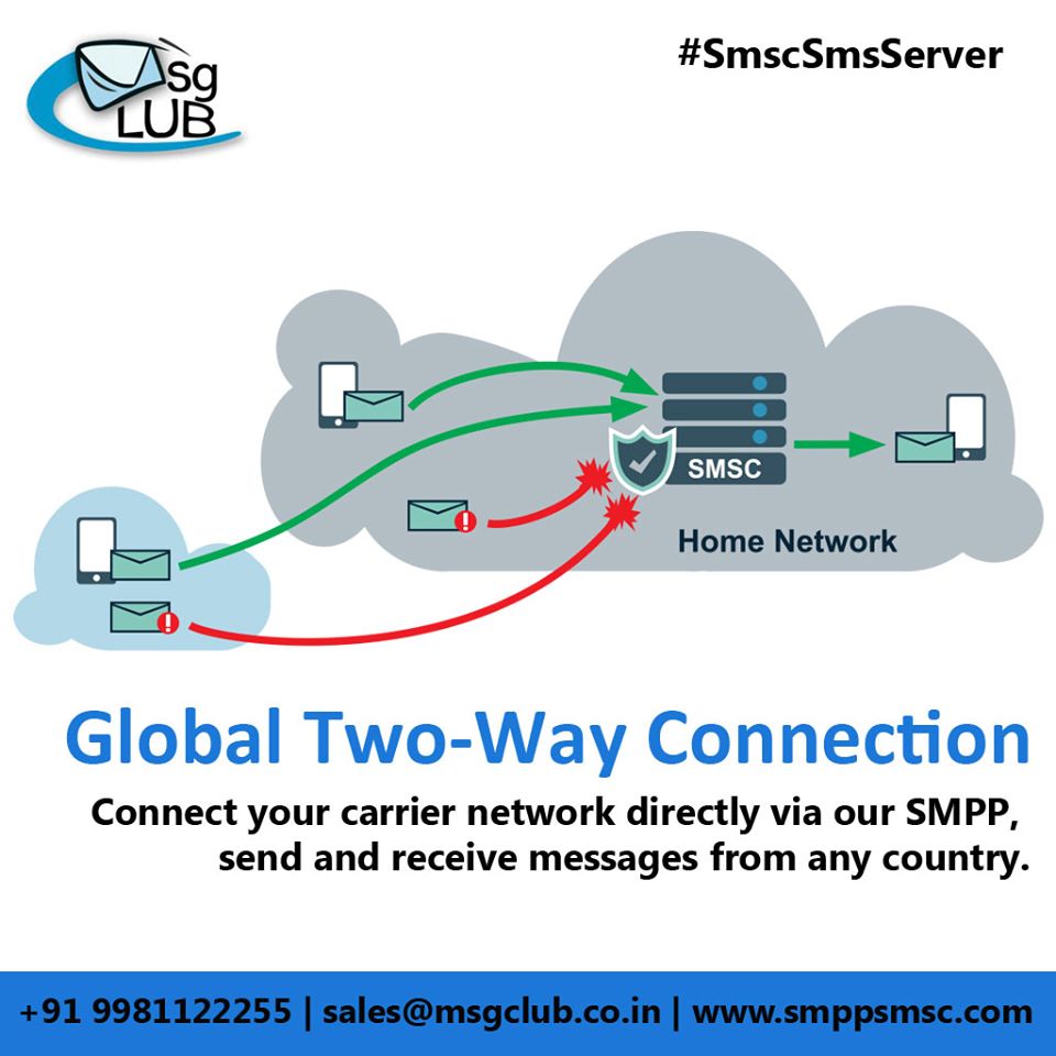msgclub_net's tweet image. Connect your carrier network directly via our SMPP, send and receive messages from any country

For more : smppsmsc.com

#SMPPServer #SMPPpanel #SMPPClientPanel #MsgClub