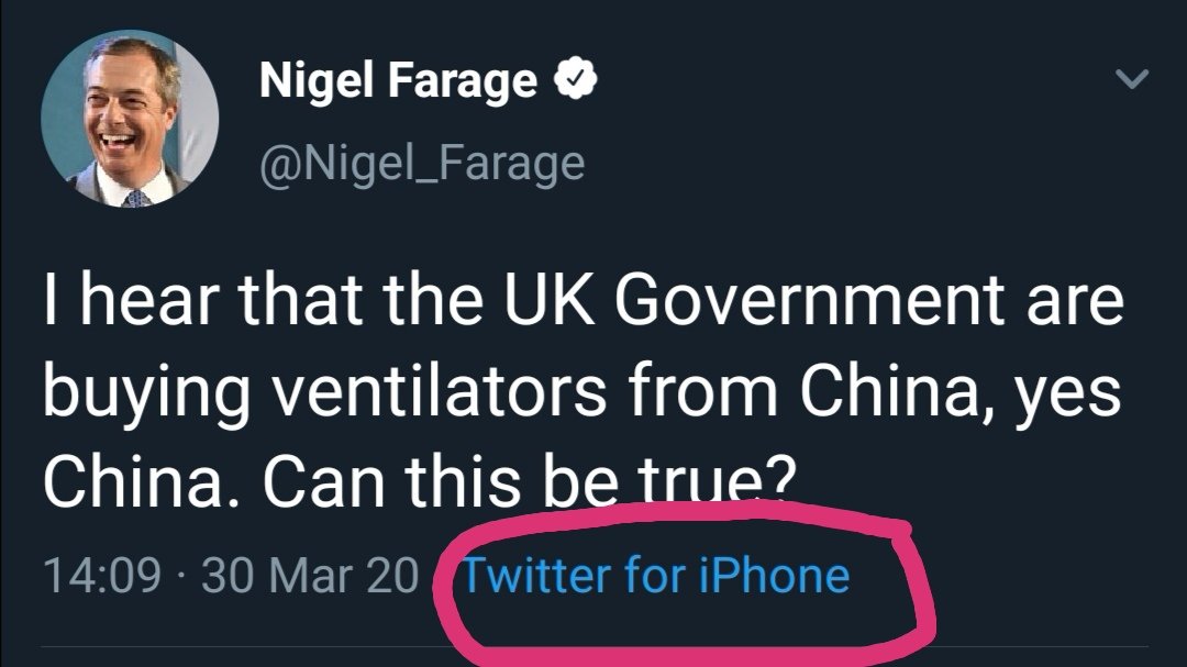 Where does Nigel think his phone was made?