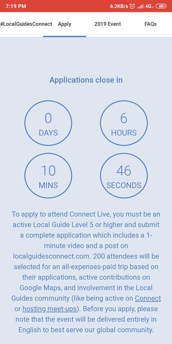 39_lila's tweet image. Please Every #Googlelocalguides Inform that.
Today is last date to submit a form of Google local guide event attending.
#googlemap #google_local_guide @googlemaps @GoogleIndia @Google @GMapsPlatform
