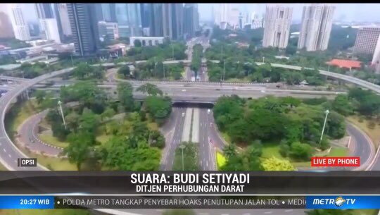 #OPSIMetroTV "Kita masih dlm tahapan himbauan saja dr pemerintah utk masyarakat tidak mudik dr Jabodetabek. Utk perubahan tingkatan dr himbauan menjadi larangan kita harus telah siapkan sekema &amp; pola, di mana yg akan dilakukan penyekatan." Budi Setiyadi #AwasPemudikSebarCorona