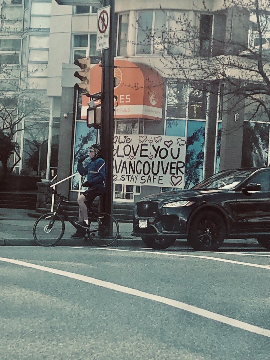 Good morning, #Vancouver! There’s always a touch of tenderness in this beautiful place. Yes, #StaySafe, we ❤️ you, #YVR. #staypositive #MondayMotivaton #proudtoworkatBMO #BMOgrowthegood