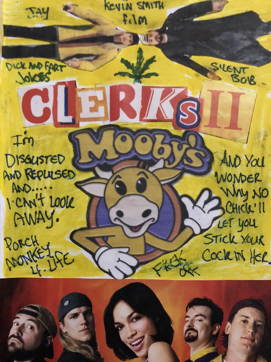 My Movie Collection Monday 2006 cult classic #Clerks2 🤟🏻💨🎵🍔🥤🏒🙊🙈🙉🍔🥤🦝🕊🐴⛑👁🦻👏😻