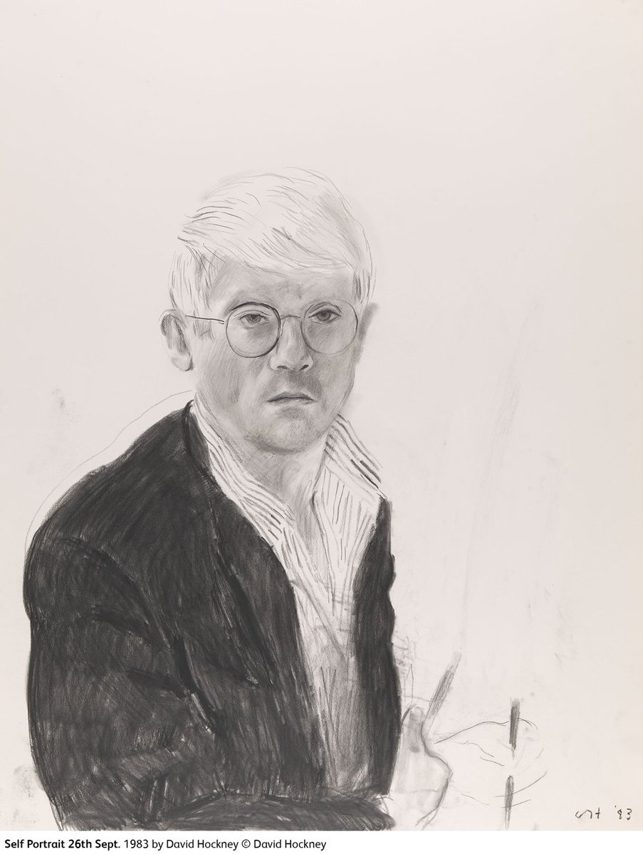 Looking for a new creative challenge this week? Take inspiration from our David Hockney: Drawing from Life exhibition. In 1983 Hockney produced a self-portrait every day for 6 weeks. Create your own self-portrait each day this week and share them with us using #HockneyDrawings.