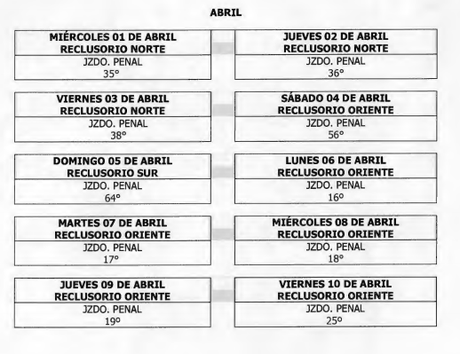 PJCDMX's tweet photo. #PorSiTeLoPerdiste Te compartimos el rol de turno extraordinario para los Juzgados de 1a Instancia en materia Penal, sistema tradicional, para detenciones por caso urgente o cateos y para la atención a la Ley de Acceso de las Mujeres a una Vida Libre de Violencia #Justicia https://t.co/2LujIKORyl