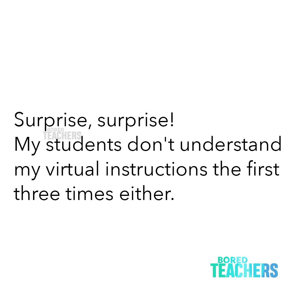 Bored_Teachers's tweet photo. What else is new? https://t.co/Iw4cRkyvDv