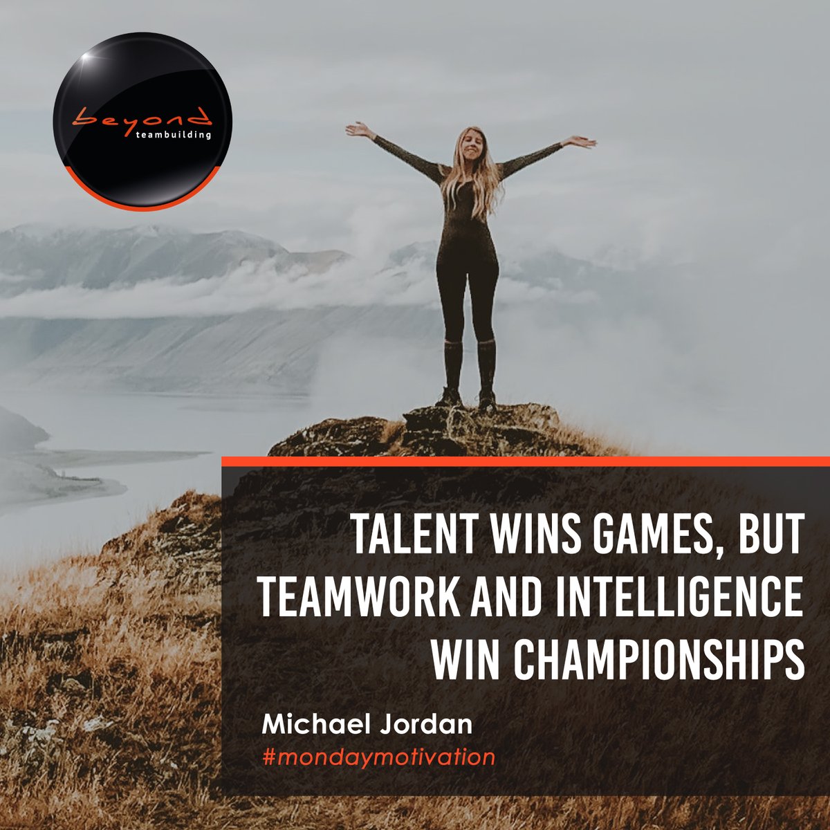 beyondteambuild's tweet image. #mondaymotivation #BEYONDTeambuilding #HISIDEGroup #takeyourteambeyond #teambuilding #teambuild #teamspirit #goteam