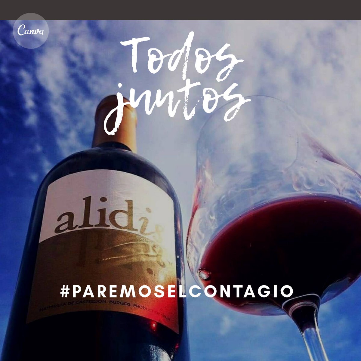 BodegaMambrilla's tweet photo. En todo el mundo, las personas se estan uniendo para tomar medidas y ayudar a parar el contagio del COVID-19. #todosjuntos #alidis @TurismoBur @BodegaMambrilla  @RutaVinoRibera https://t.co/wz2pjhnoUP