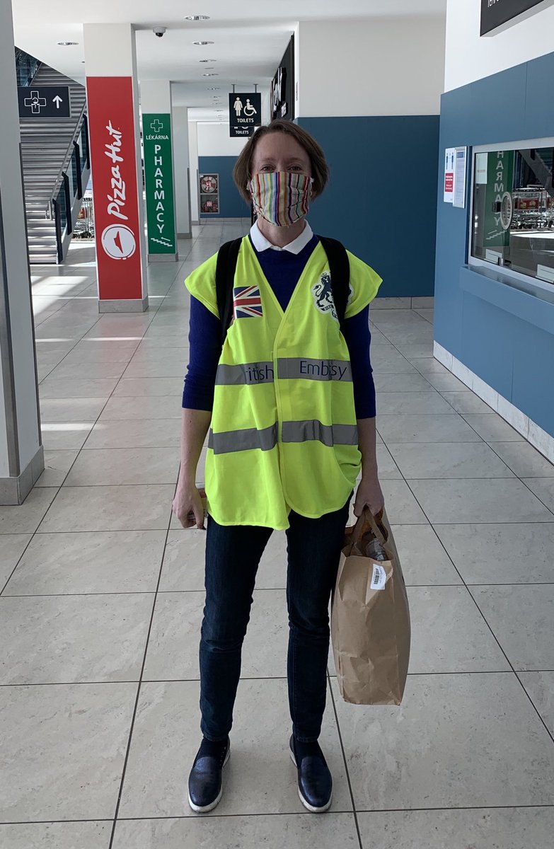 DHM ⁦<a href="/LucyAHughes/">Lucy Hughes</a>⁩ at ⁦<a href="/PragueAirport/">Prague Airport</a>⁩ earlier ensuring Britons kindly flown out of Dominican Republic 🇩🇴 by ⁦<a href="/mzvcr/">Ministerstvo zahraničních věcí</a>⁩ 🇨🇿 get off safely to London.  #spolutozvladneme ⁦⁦<a href="/foreignoffice/">Foreign Office</a>⁩ ⁦<a href="/JonBenjamin19/">(((Jon Benjamin)))🇬🇧🏴󠁧󠁢󠁥󠁮󠁧󠁿🇨🇱✡️ ⚒🇬🇭</a>⁩