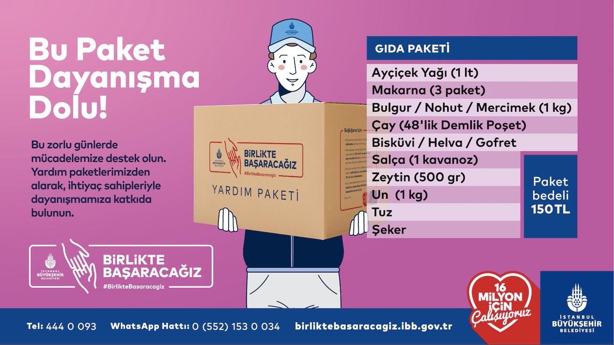 İyi bir sey ama! Listeye baktim, bir de listenin değerine. Bedel pahali geldi. Kendi marketime ve 2 de büyük markete sordurdum. Biri “98 TL, diğer ikisi 120 ve 102 TL” dediler. Listede göremediğim bir şey mi var? Ve sizde bu alımları kimler yapıyor?  @ibbPR @ibbBeyazmasa