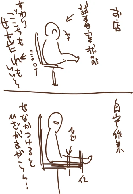 背ひくいひとのあるある 